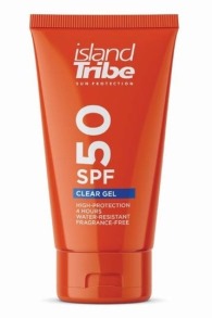 Island Tribe - SPF 50 Clear Gel 50ml Sunscreen