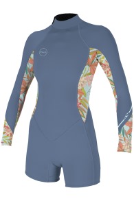 ONeill - Bahia 2/1 Backzip L/S Shorty Wetsuit