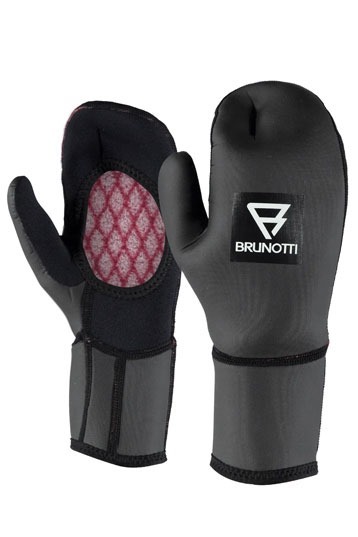 Brunotti-Mitten Open Palm Glove 2mm
