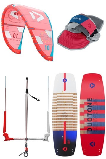 Duotone Kiteboarding-Evo + Gonzales 2022 Kitesurf Set