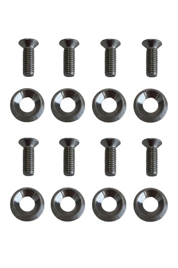 Kitemana - M6 Fin Screws + Washers set